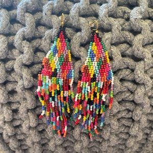Multicolored Dangle Earrings. NWOT